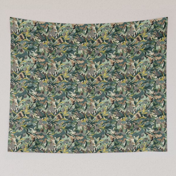 Item preview, Green Forrest Army Camo Print Camouflage Pattern Graphic Pixelated Military Colorful Abstract Country  designed and sold by arcadetoystore.