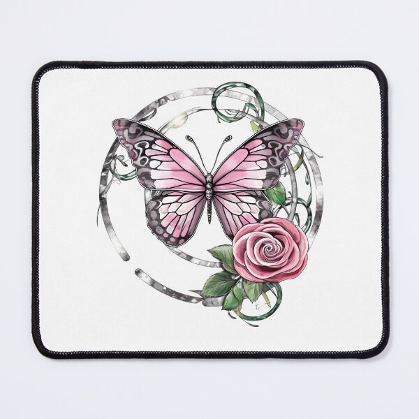 Item preview, Rose Quartz and Serpentine Butterfly designed and sold by MizarPixelArt.