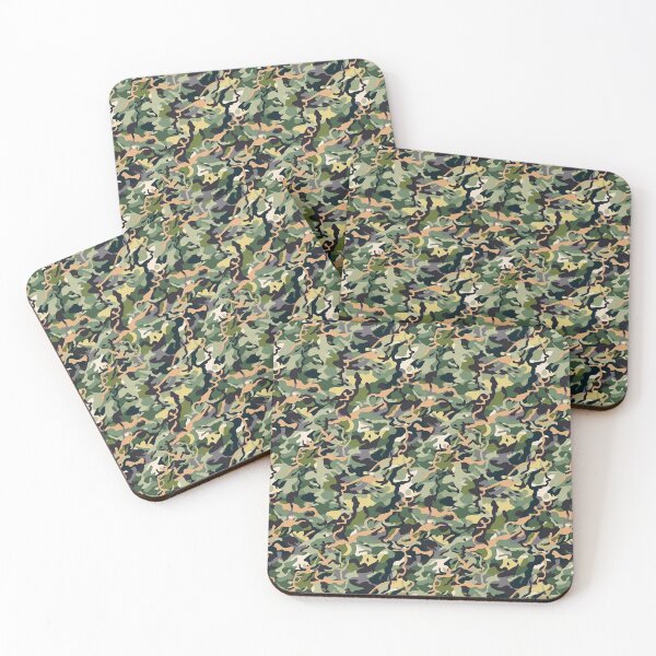 Item preview, Dark Green Forrest Army Camo Print Camouflage Pattern Graphic Pixelated Military Colorful Abstract Country  designed and sold by arcadetoystore.