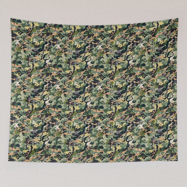 Item preview, Dark Green Forrest Army Camo Print Camouflage Pattern Graphic Pixelated Military Colorful Abstract Country  designed and sold by arcadetoystore.