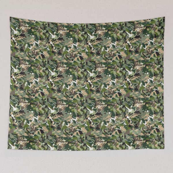 Item preview, Dark Green Forrest Army Camo Print Camouflage Pattern Graphic Pixelated Military Colorful Abstract Country  designed and sold by arcadetoystore.