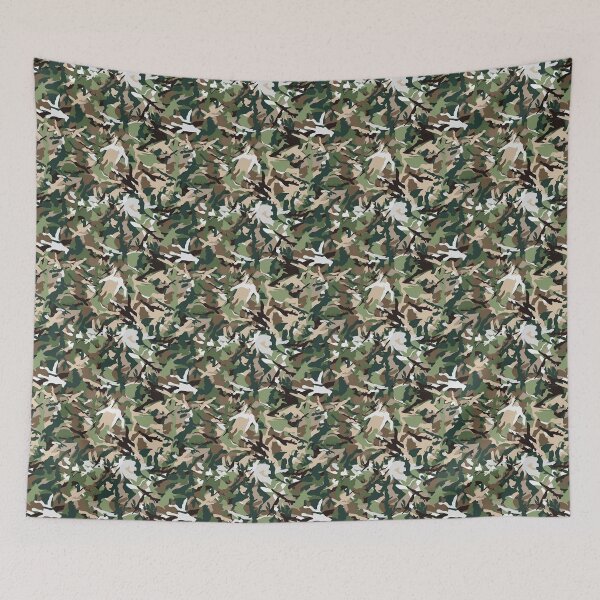 Item preview, Dark Green Forrest Army Camo Print Camouflage Pattern Graphic Pixelated Military Colorful Abstract Country  designed and sold by arcadetoystore.