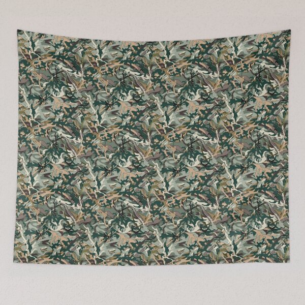 Item preview, Dark Green Forrest Army Camo Print Camouflage Pattern Graphic Pixelated Military Colorful Abstract Country  designed and sold by arcadetoystore.