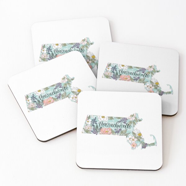 Item preview, Flores de Massachusetts dibujadas a mano designed and sold by Selena Ashley Designs.