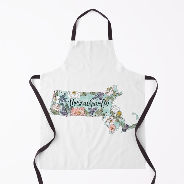 Item preview, Hand drawn Massachusetts Floral designed and sold by Selena Ashley Designs.