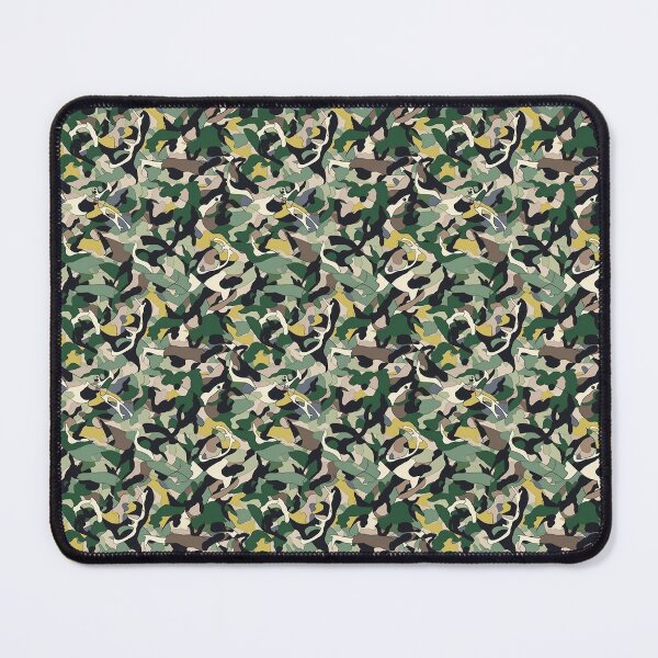 Item preview, Dark Green Forrest Army Camo Print Camouflage Pattern Graphic Pixelated Military Colorful Abstract Country designed and sold by arcadetoystore.