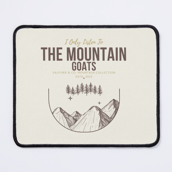 Item preview, I only listen to the mountain goats graphic design designed and sold by Art Masterpiece ⭐⭐⭐⭐⭐.