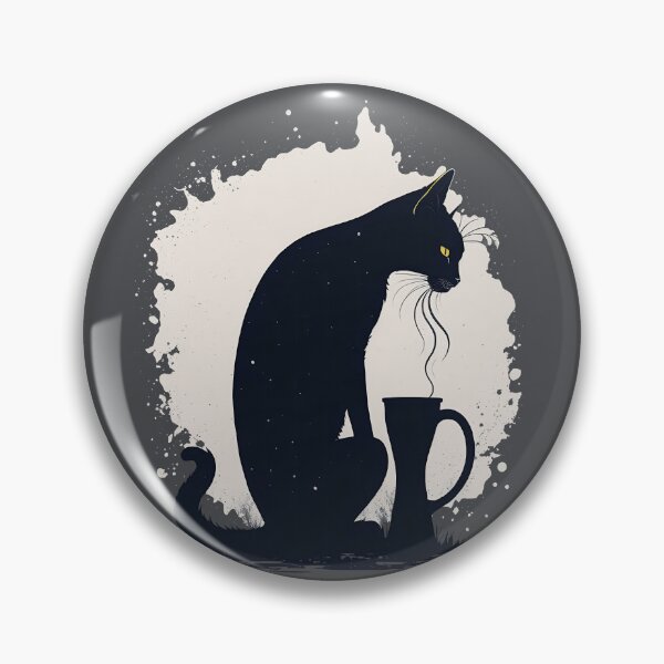 Item preview, Cat and coffee designed and sold by Javier Narváez Solarte.