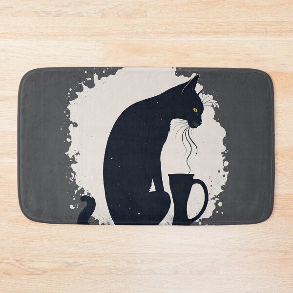 Item preview, Cat and coffee designed and sold by Javier Narváez Solarte.