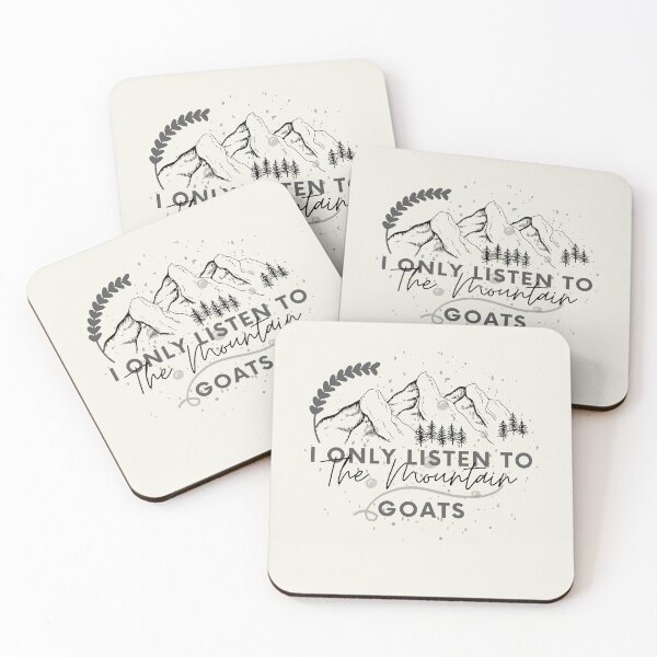 Item preview,  I only listen to the mountain goats graphic design designed and sold by Art Masterpiece ⭐⭐⭐⭐⭐.