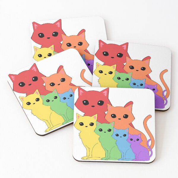 Item preview, Rainbow cats designed and sold by Finde.