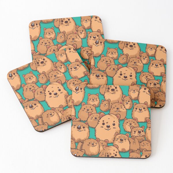 Item preview, Quokka Pattern designed and sold by wildlifezen.