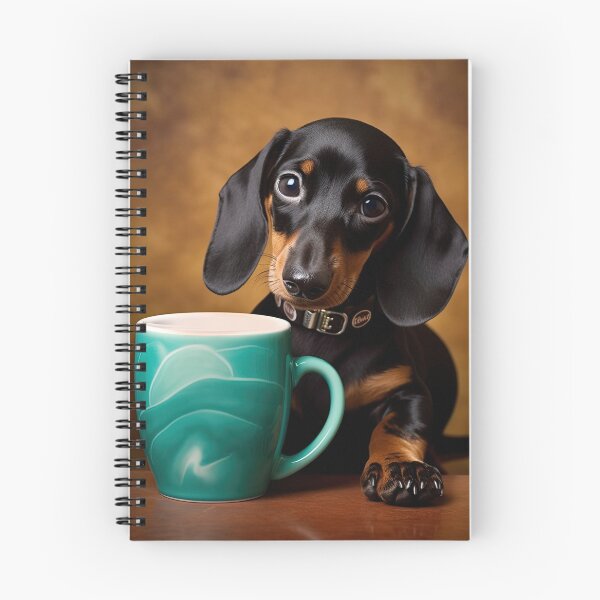 Artikelvorschau, Perky Pup: Entzückender Dackelkaffee für Koffeinliebhaber entworfen und verkauft von ClawedCreations.