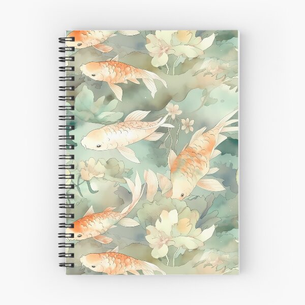 Item preview, Japanese Koi Fish Watercolor designed and sold by kimchidigital.