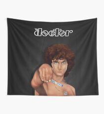 time lord with screwdriver Wall Tapestry
