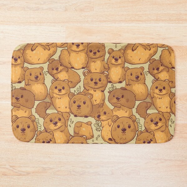 Item preview, Quokka Quirky Pattern designed and sold by wildlifezen.