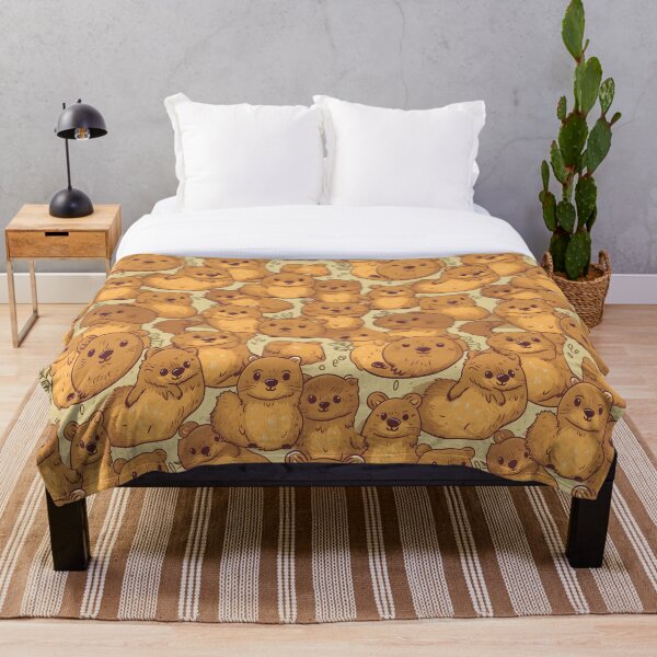 Item preview, Quokka Quirky Pattern designed and sold by wildlifezen.