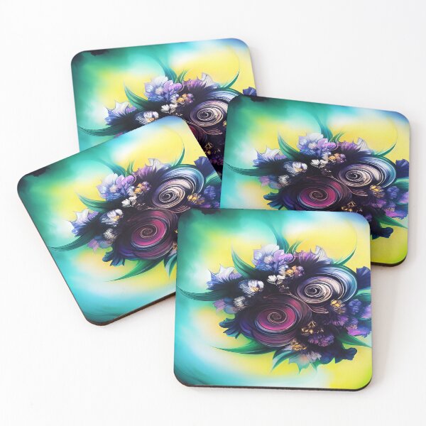 Item preview, Violet Roses in a Floral Bouquet with a Sunburst of Light in the Background  designed and sold by deniselynnimage.
