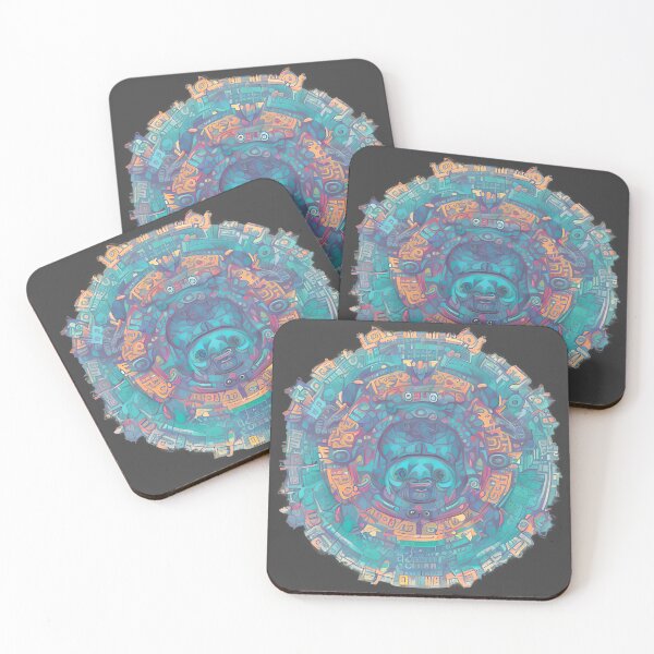 Item preview, Dreamy Tribal Turquoise Circle designed and sold by Chubuter.