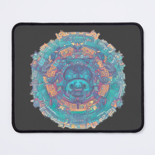 Item preview, Dreamy Tribal Turquoise Circle designed and sold by Chubuter.