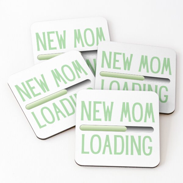 Item preview, New Mom Loading, Baby Announcement, Mom To Be  designed and sold by JDreaming.