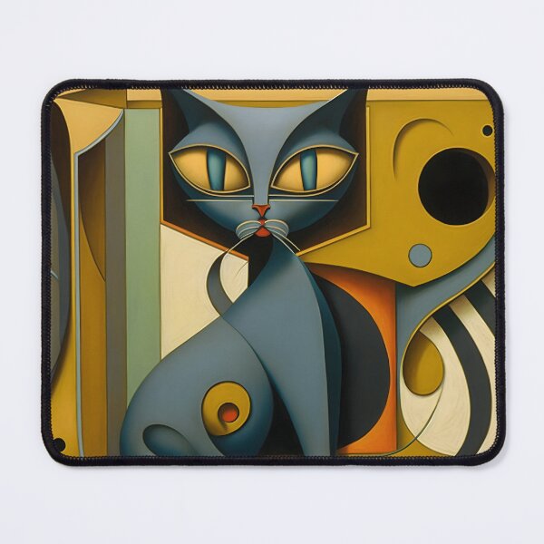 Item preview, Black abstract cat by a box designed and sold by alexoviedo999.