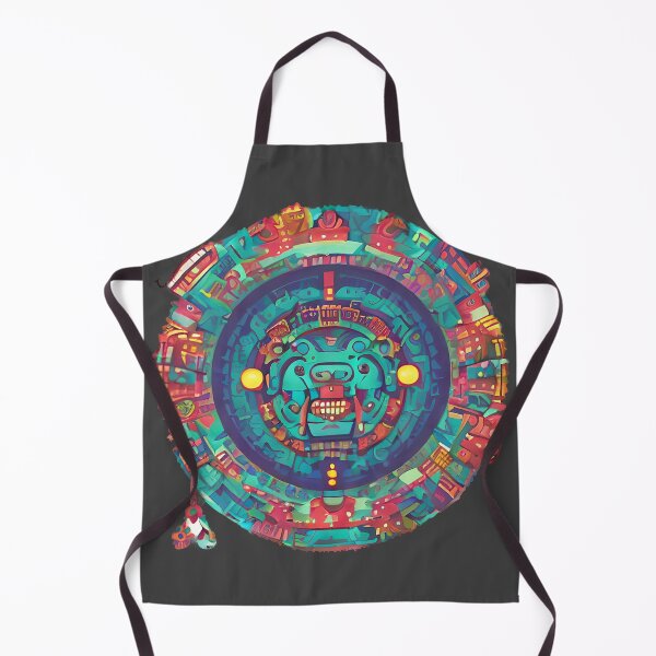 Item preview, Red And Turquoise Tribal Circle designed and sold by Chubuter.
