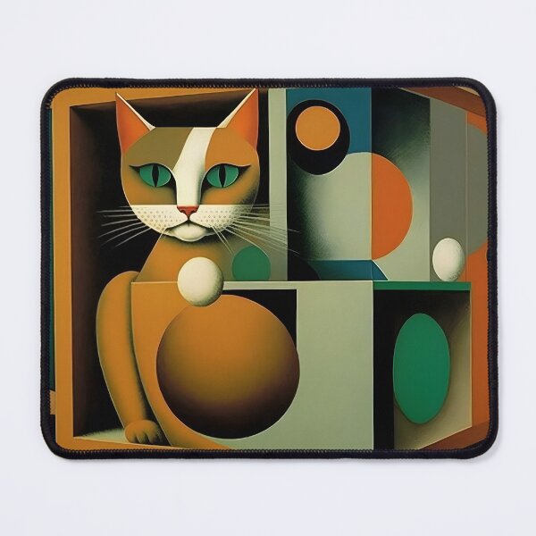 Item preview, Cubist Cat In A Box designed and sold by alexoviedo999.