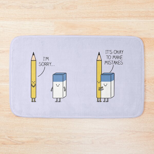 Item preview, It's okay to make mistakes designed and sold by Milkyprint.