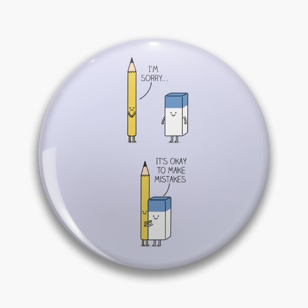 Item preview, It's okay to make mistakes designed and sold by Milkyprint.