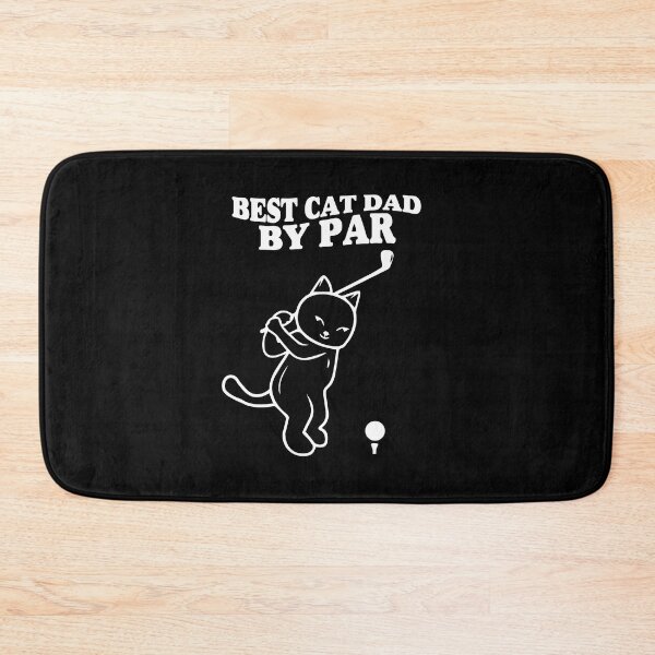 Item preview,  Best Cat Dad By Par Happy Fathers Day Funny Kitten Golf Dad Gift designed and sold by TMelonShop.