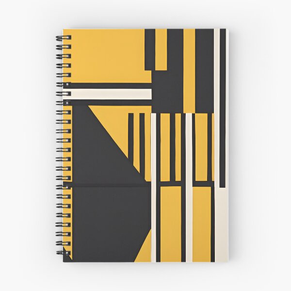 Item preview, Black and Yellow Abstract designed and sold by The Bubble 1307.