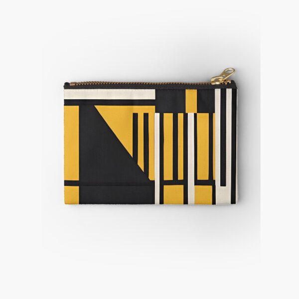 Item preview, Black and Yellow Abstract designed and sold by The Bubble 1307.