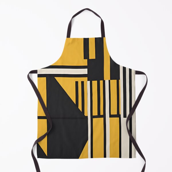 Item preview, Black and Yellow Abstract designed and sold by The Bubble 1307.