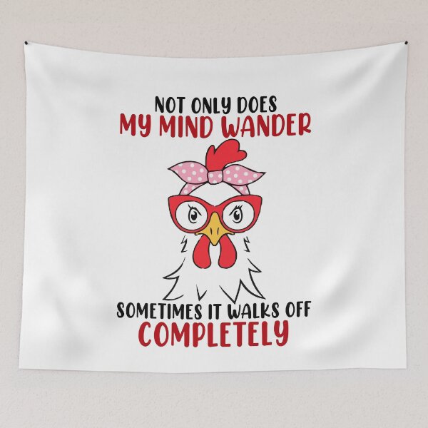 Item preview, Fun Not Only My Mind Wander Sometimes It Walk Off Completely Gift designed and sold by TMelonShop.
