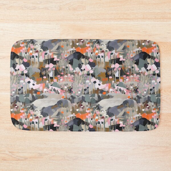 Item preview, California Superbloom Artisitc Abstract Painting Pattern Sticker designed and sold by semisoberme.
