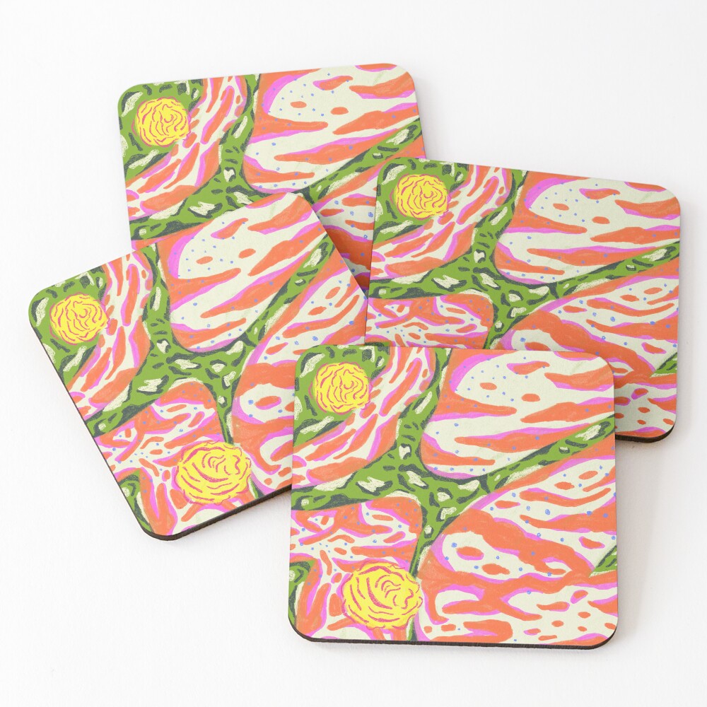 Item preview, Coasters (Set of 4) designed and sold by DroolStudio.