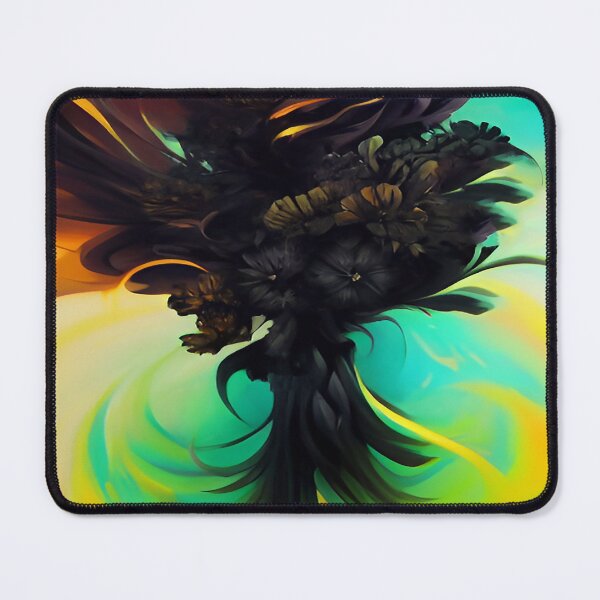 Item preview, Black Sable Floral Arrangement Illustration Brilliant Orange and Yellow Sunlight designed and sold by deniselynnimage.