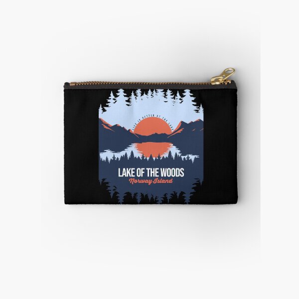 Item preview, Lake Of The Woods Norway Island Lake With Mountain And Pine Tree  designed and sold by Friday NightCo.