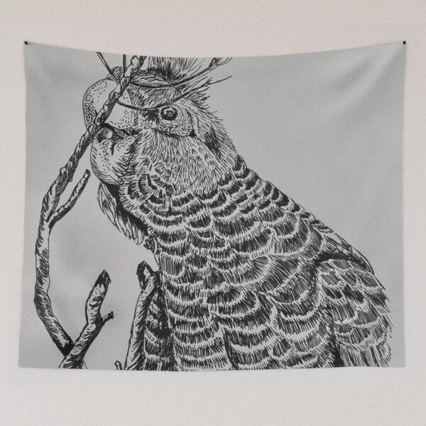 Item preview, Ink Gang Gang Cockatoo designed and sold by jansimpressions.