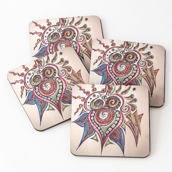 Item preview, The Optimistic Heart  designed and sold by Doodle Mind Journeys.