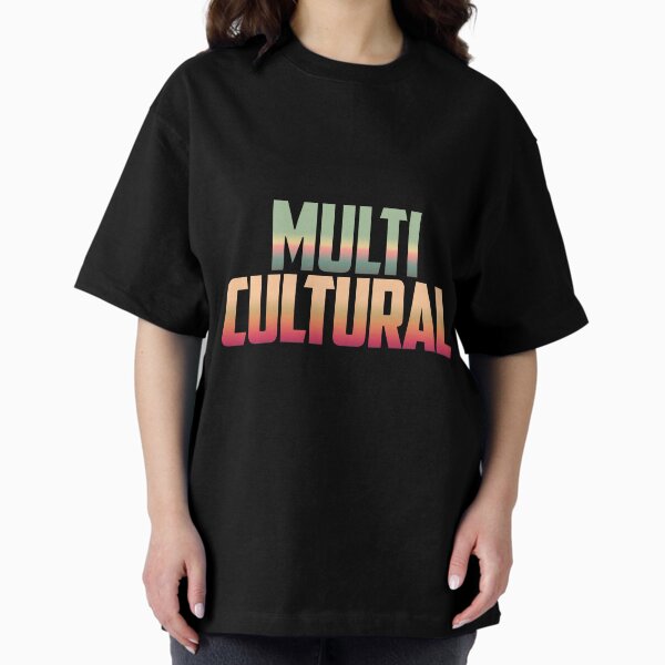 Multi Culture Oversized T-Shirt