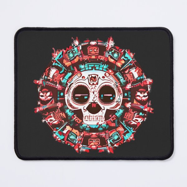 Item preview, Halloween Skull In Circle designed and sold by Chubuter.