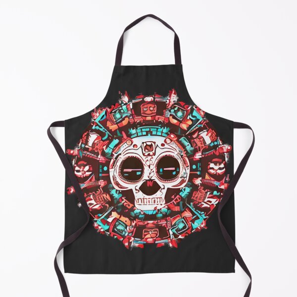Item preview, Halloween Skull In Circle designed and sold by Chubuter.