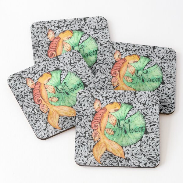 Item preview, Mom - cute fish zentangle Design designed and sold by CrushOnCovers.