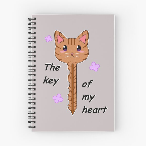 Item preview, The key of my heart  designed and sold by Natsukittyart.