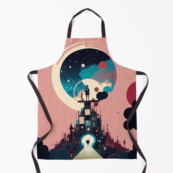 Item preview, Hooded Mystery - A Night Sky Spectacle Over a Cityscape designed and sold by GalihDA.