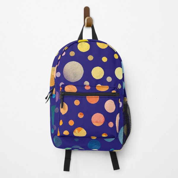 Item preview, "Dorothy" Rainbow Polka-dot watercolor (blue) designed and sold by Alane Fideler.