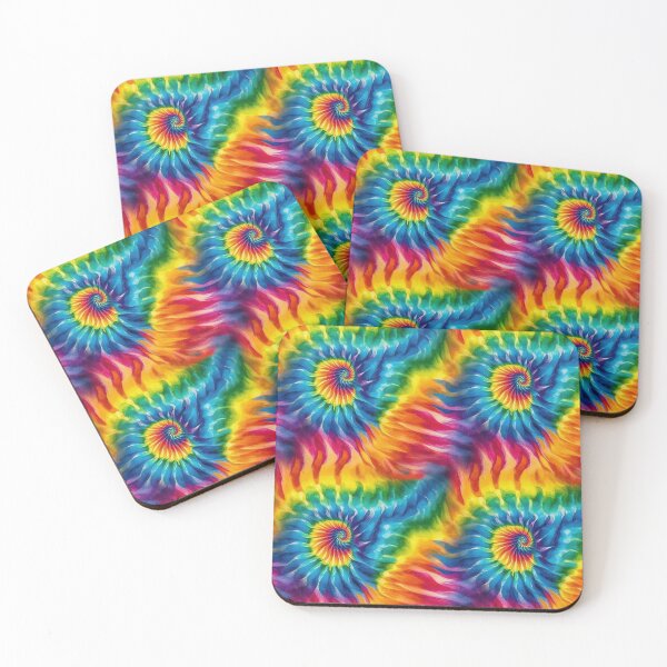 Artikelvorschau, Regenbogen-Tie-Dye-Muster entworfen und verkauft von draegenDesign.
