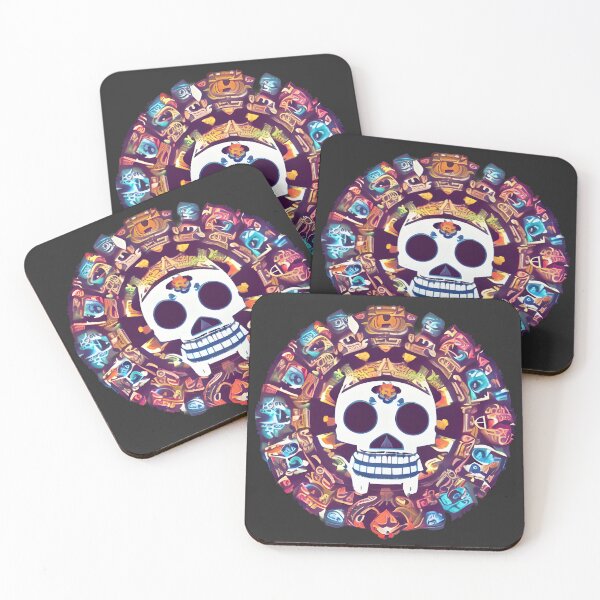 Item preview, Another Halloween Skull In Circle designed and sold by Chubuter.